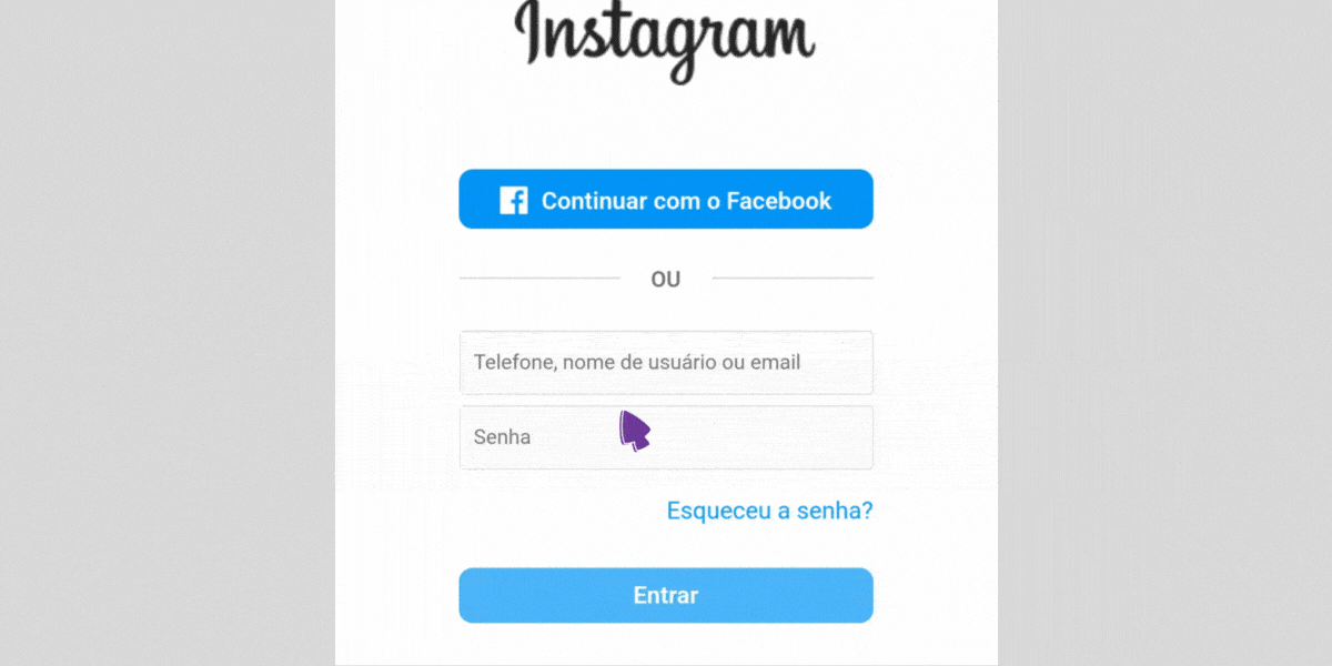 Passo a passo de como recuperar conta do Instagram com outro e-mail