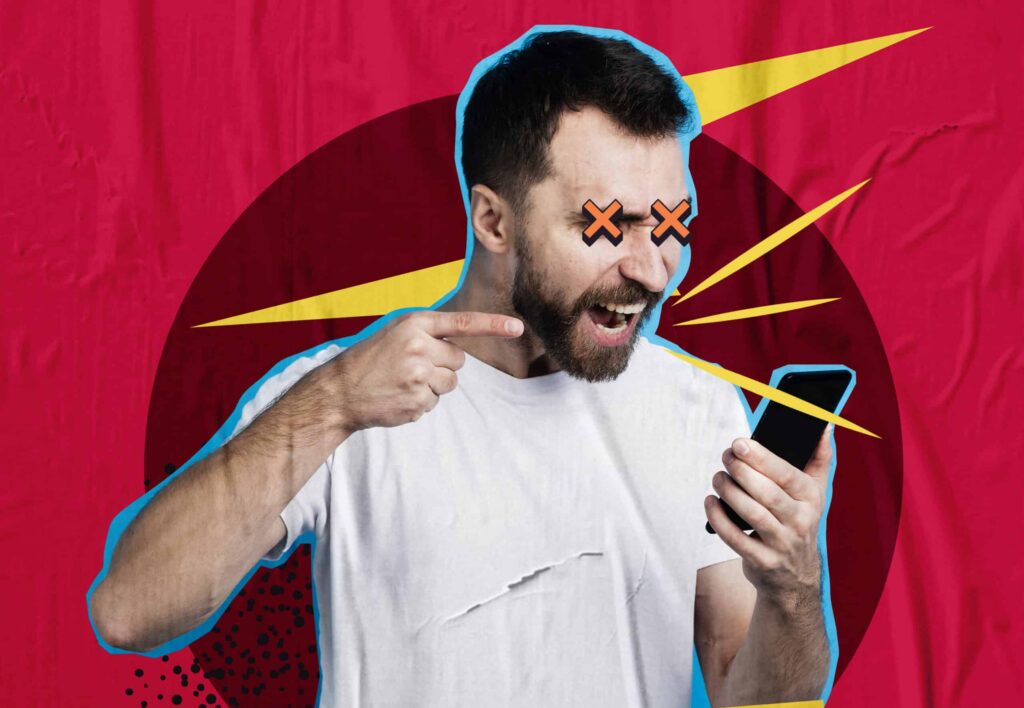 Jovem mostrando como crescer no Instagram interagindo com seus seguidores