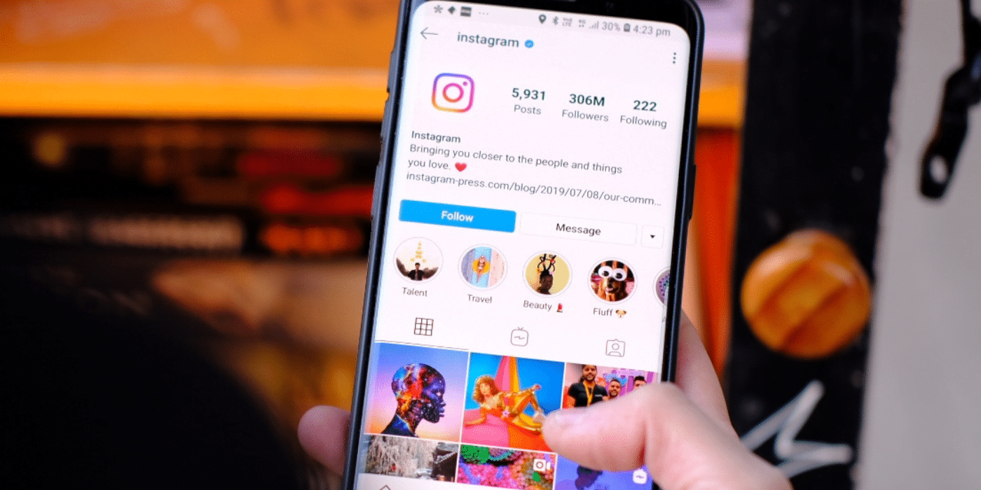 novo formato feed instagram