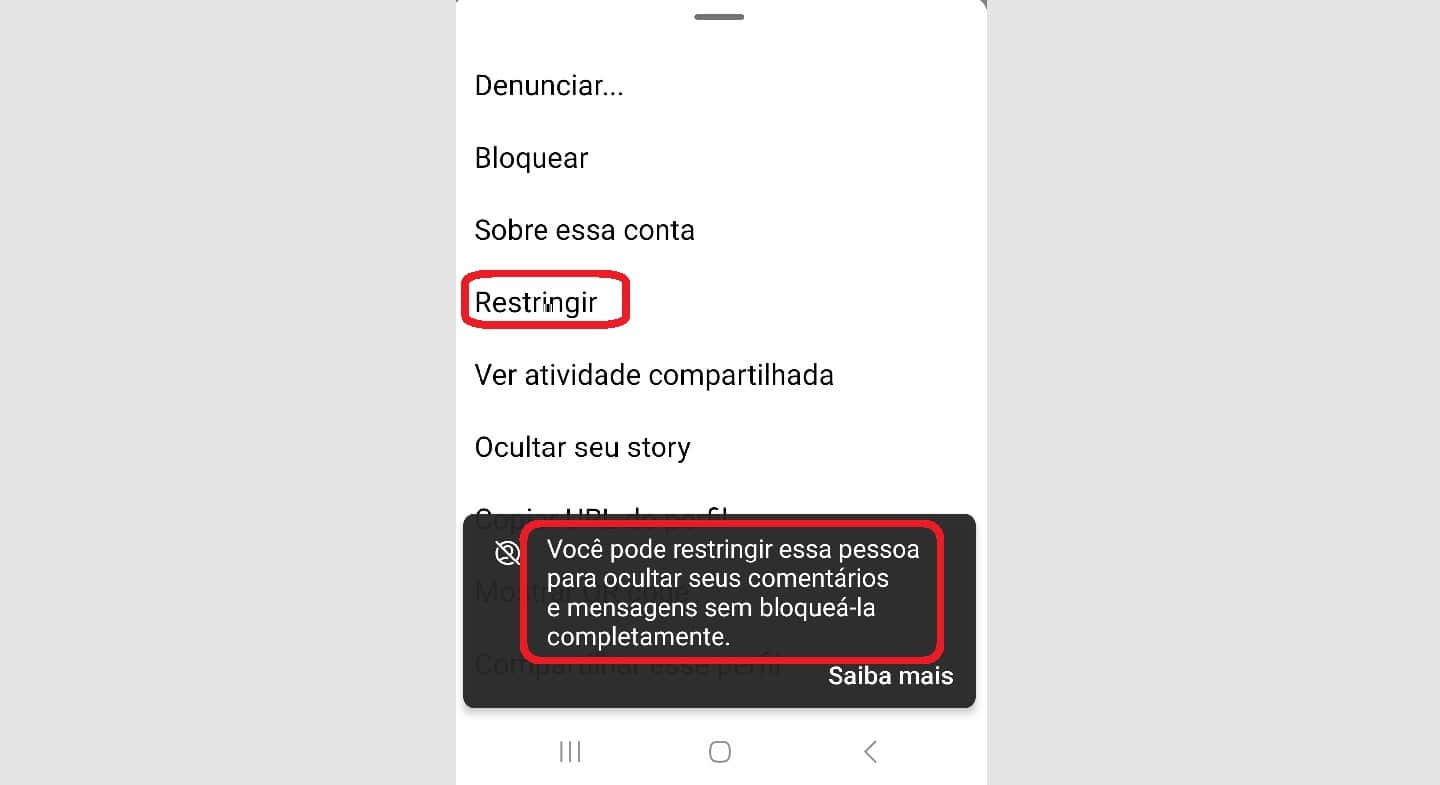 Como saber quem me bloqueou no Instagram