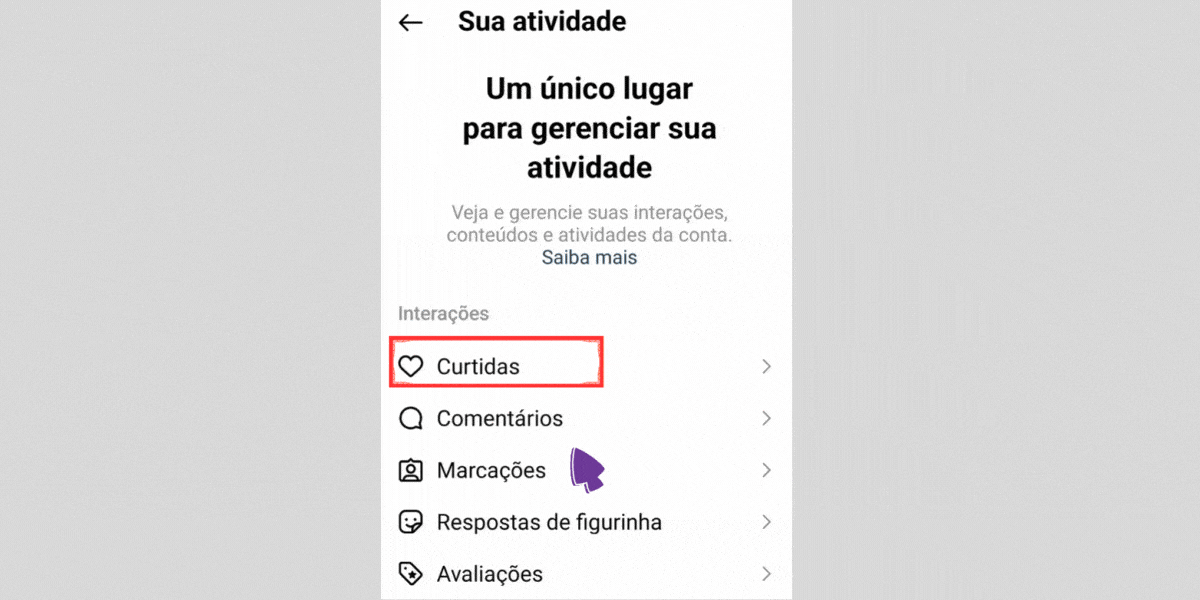 Tutorial de Como Ver o Que Você Curtiu no Instagram 